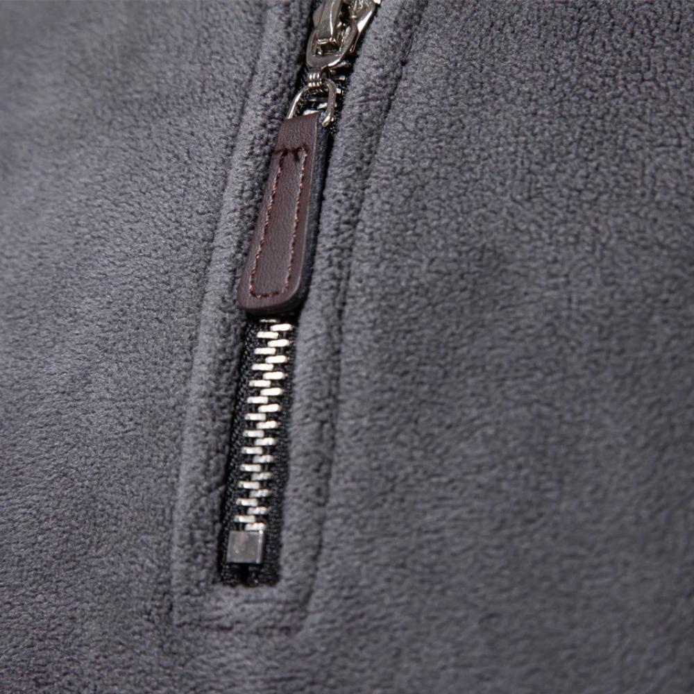 OLD FLEECE ― ZIP QUARTER