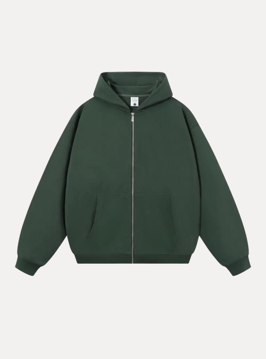 Classic Line Zipper Hoodie