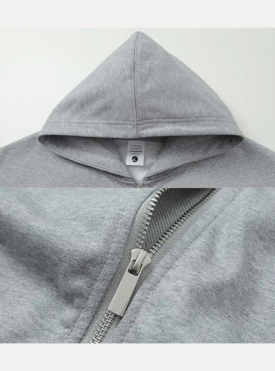 Classic Line Zipper Hoodie