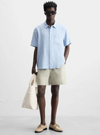 Verona Sky Blue - Linen Shirt