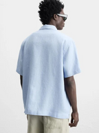 Verona Sky Blue - Linen Shirt