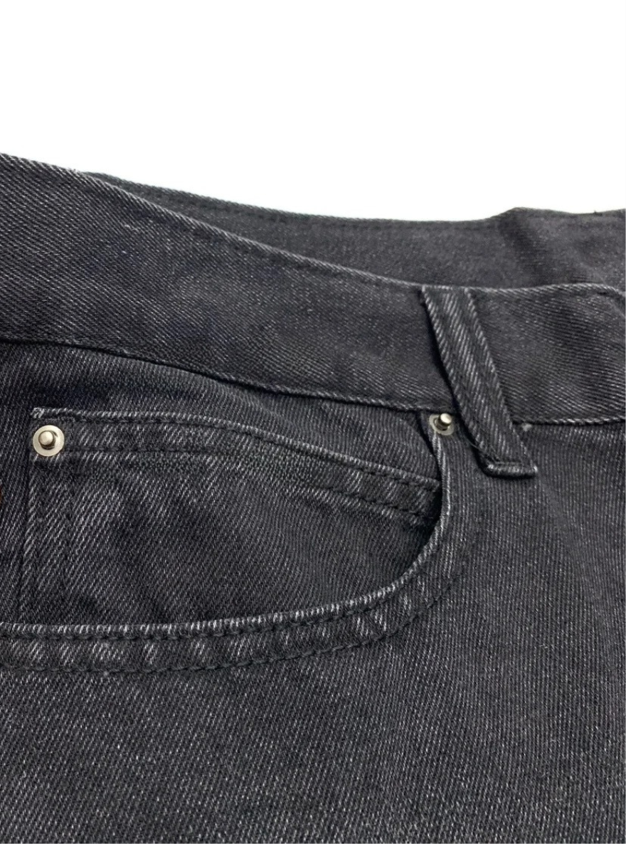 Baggy Jeans - Solid Black