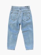 Basic Baggy Jeans - Light Blue