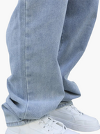 Basic Baggy Jeans - Light Blue
