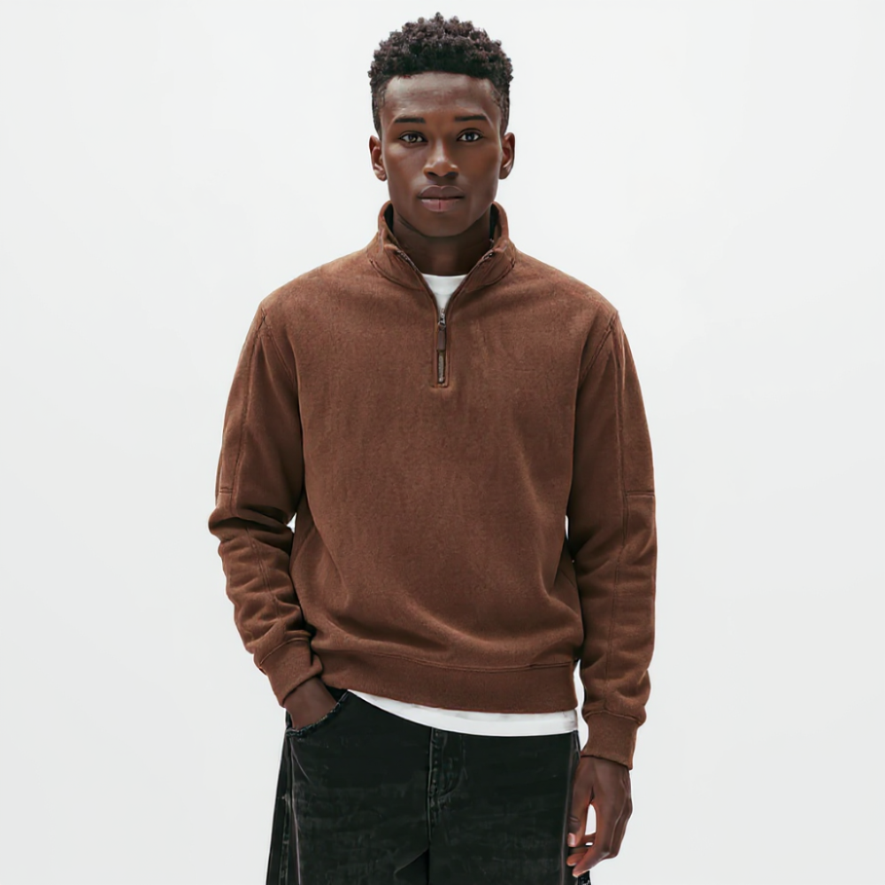 OLD FLEECE ― QUARTER ZIP