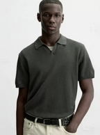 Polo Down - Cottom Knitted