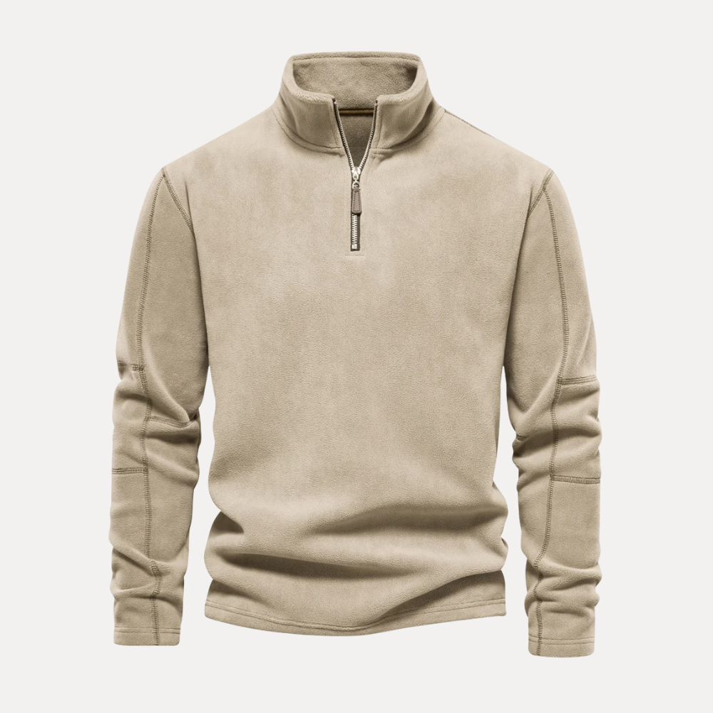 OLD FLEECE ― QUARTER ZIP