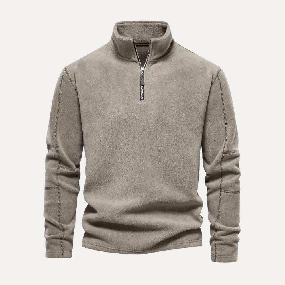 OLD FLEECE ― QUARTER ZIP