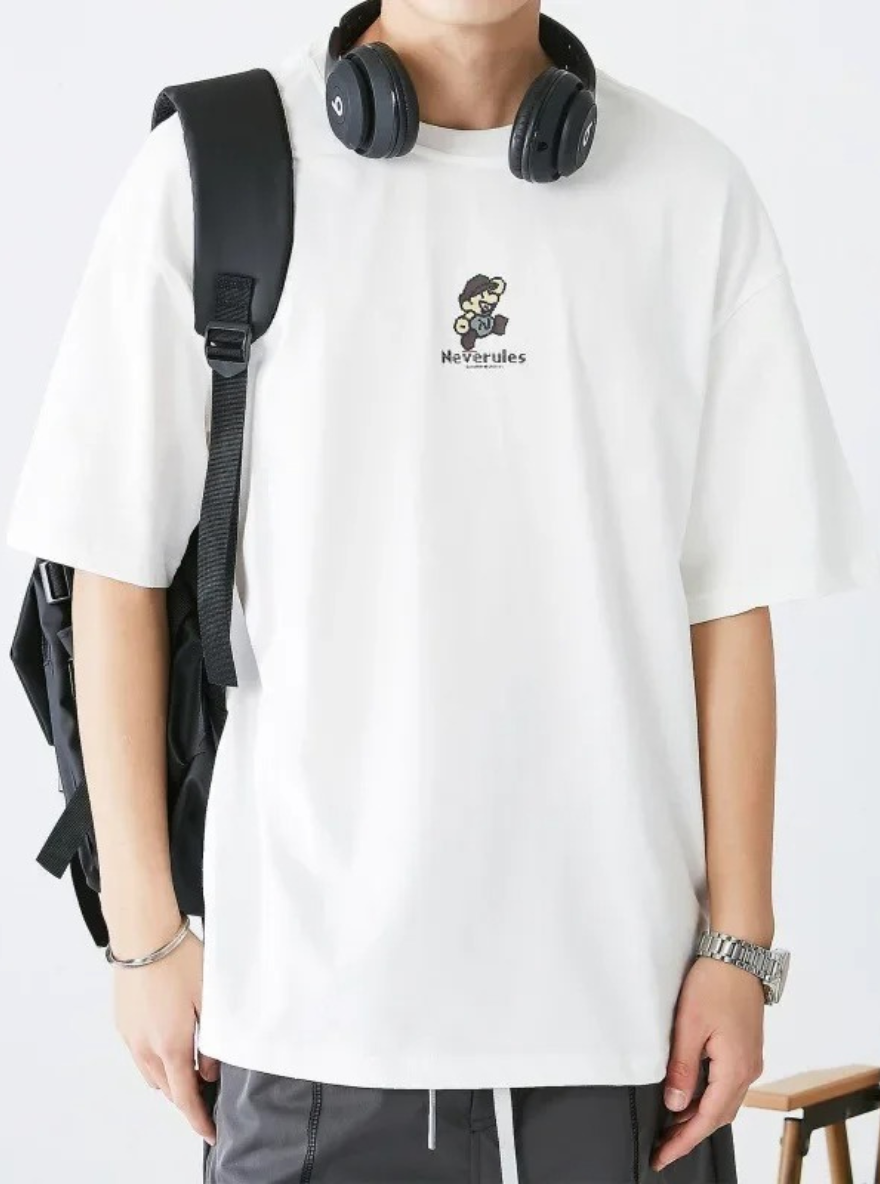 Mario T-Shirt - Neverules (Oversized-Fit)