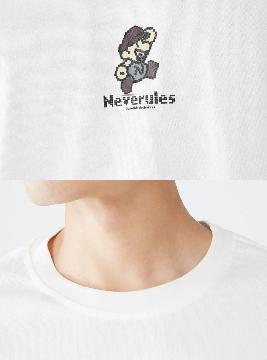 Mario T-Shirt - Neverules (Oversized-Fit)