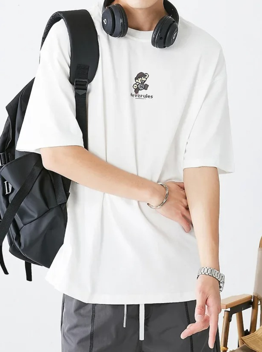 Mario T-Shirt - Neverules (Oversized-Fit)