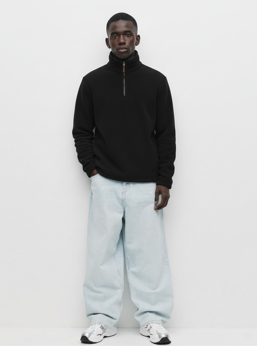 ZIP SWEATER - AUTUMN CREST