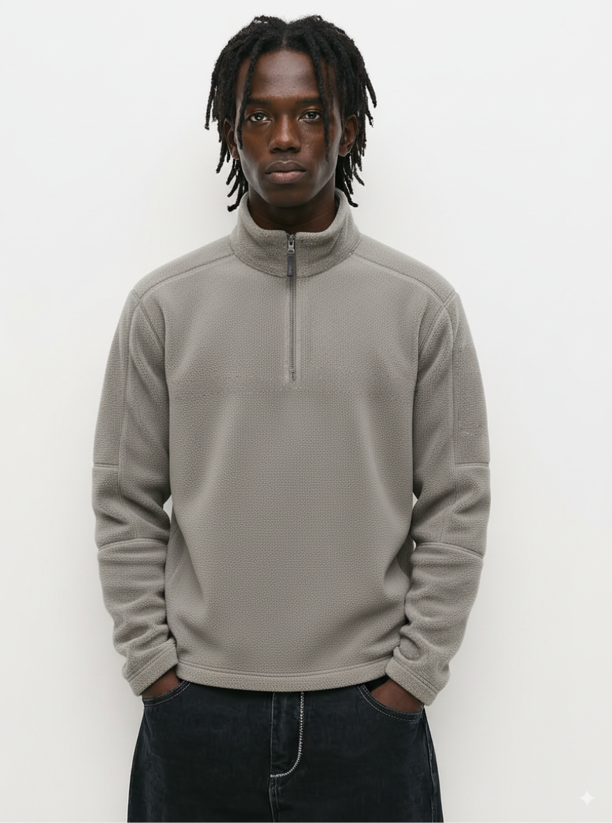ZIP SWEATER - AUTUMN CREST