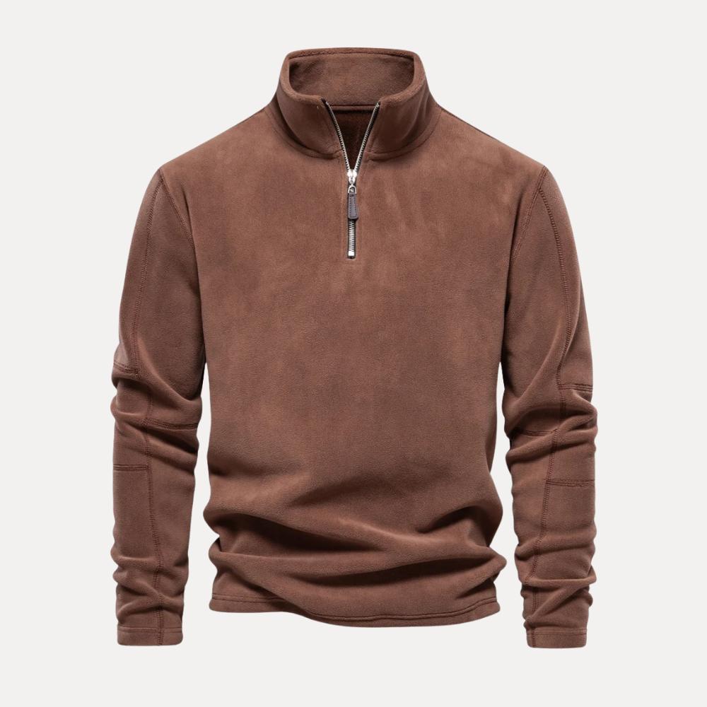 OLD FLEECE ― ZIP QUARTER