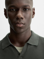 Polo Down - Cottom Knitted