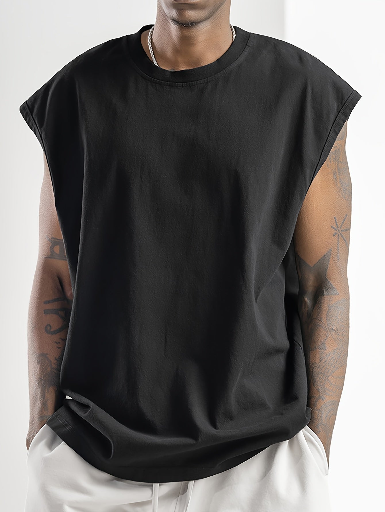 Raw Wash - sleeveless T-shirt