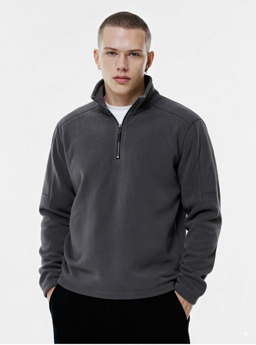 ZIP SWEATER - AUTUMN CREST