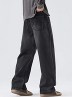 Basic Baggy Jeans - Black