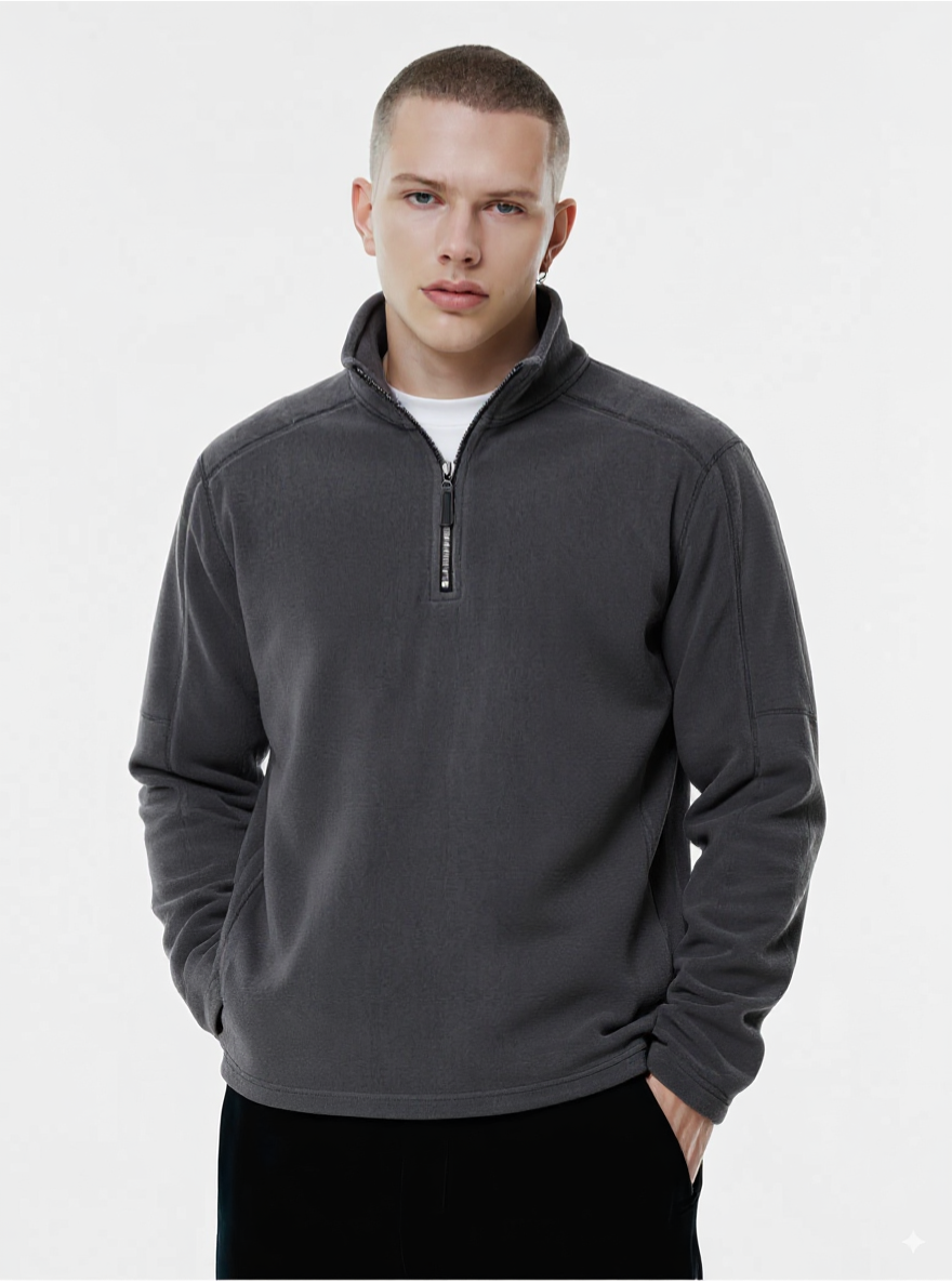 ZIP SWEATER - AUTUMN CREST
