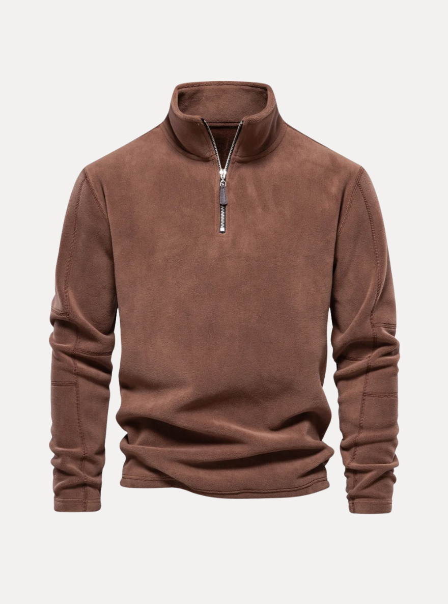 ZIP SWEATER - AUTUMN CREST