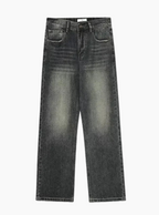 Stone Ash - Straight Leg Jeans