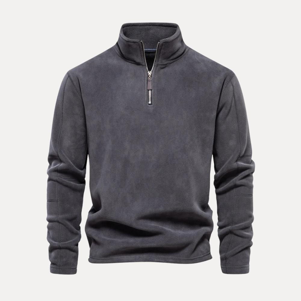 OLD FLEECE ― QUARTER ZIP