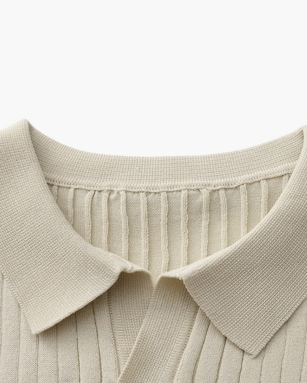 Ribbed Polo - ONÉRO