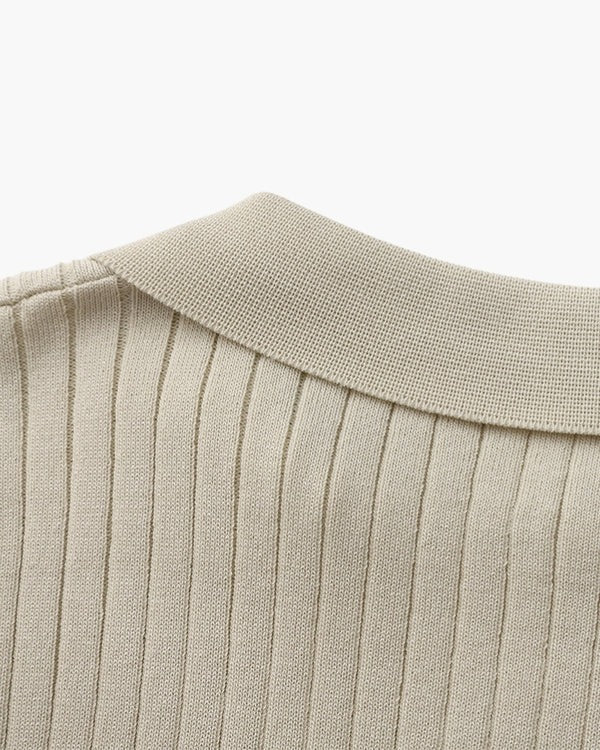 Ribbed Polo - ONÉRO