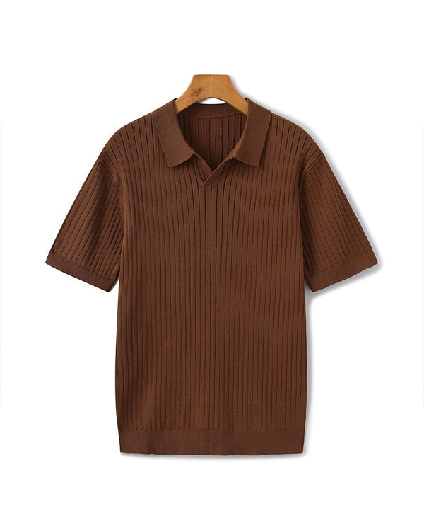 Ribbed Polo - ONÉRO