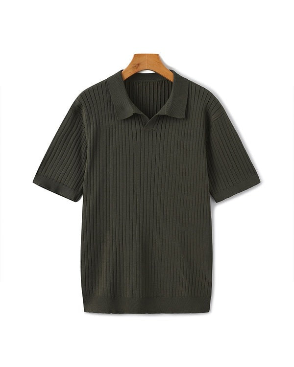 Ribbed Polo - ONÉRO