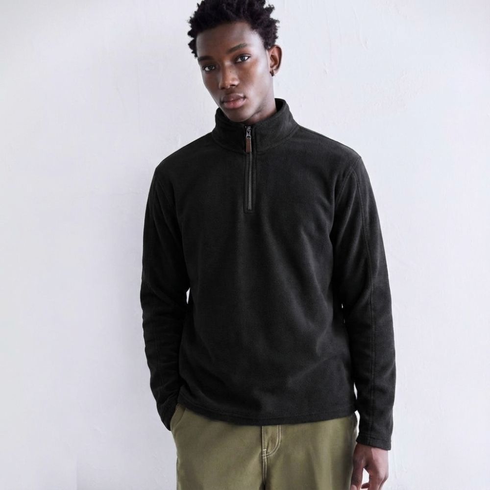 OLD FLEECE ― ZIP QUARTER