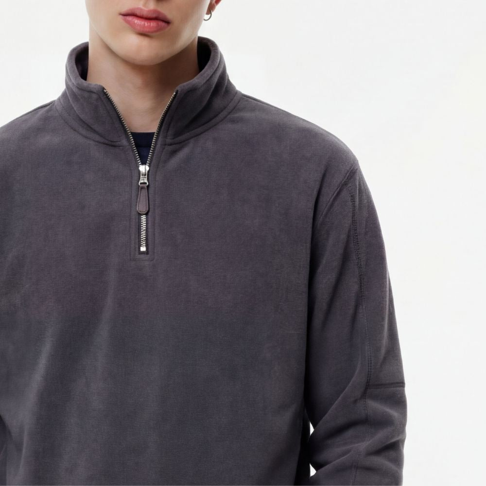 OLD FLEECE ― ZIP QUARTER