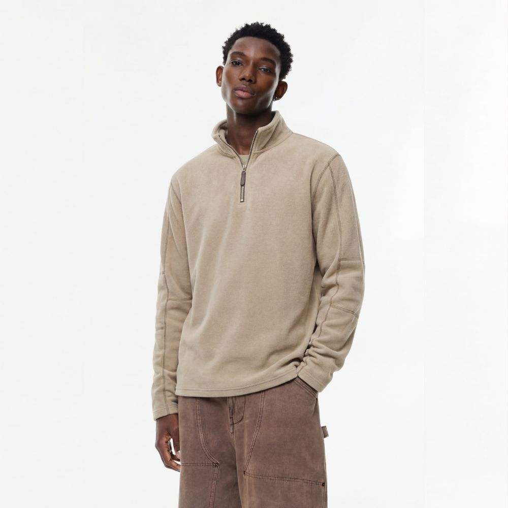OLD FLEECE ― ZIP QUARTER