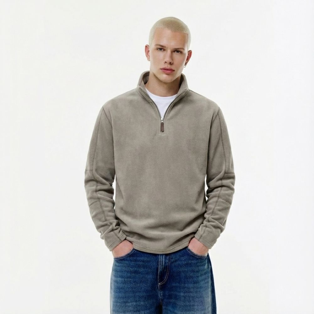 OLD FLEECE ― ZIP QUARTER