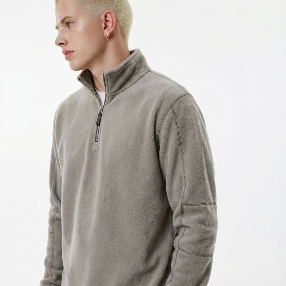 OLD FLEECE ― ZIP QUARTER