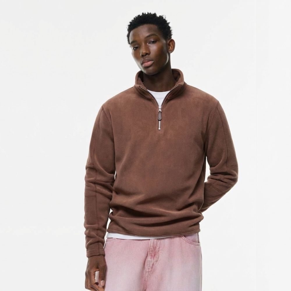 OLD FLEECE ― ZIP QUARTER