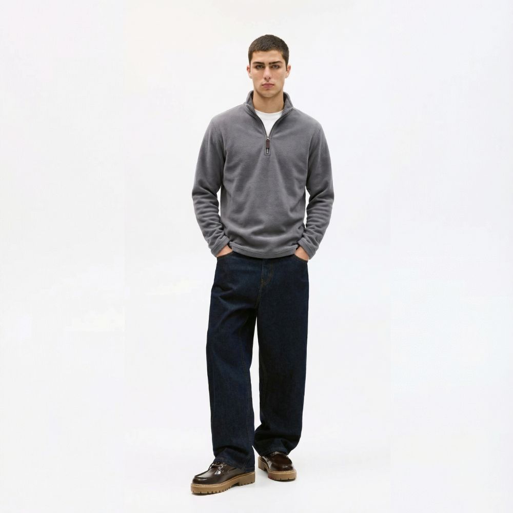 OLD FLEECE ― ZIP QUARTER