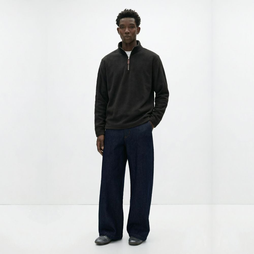 OLD FLEECE ― ZIP QUARTER