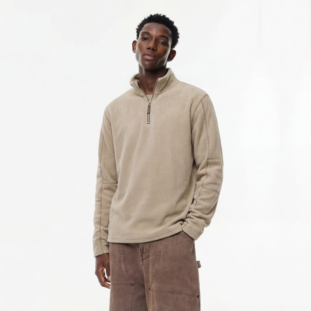 OLD FLEECE ― ZIP QUARTER