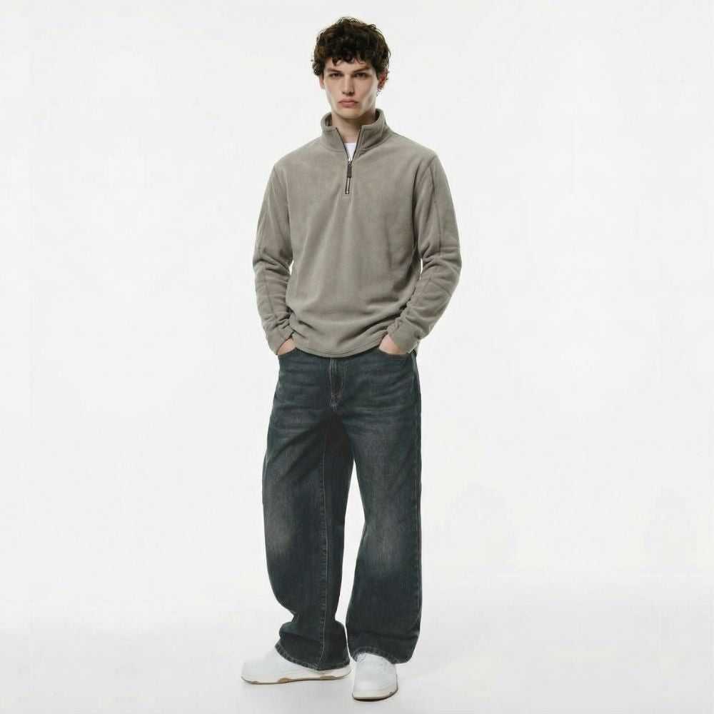 OLD FLEECE ― ZIP QUARTER