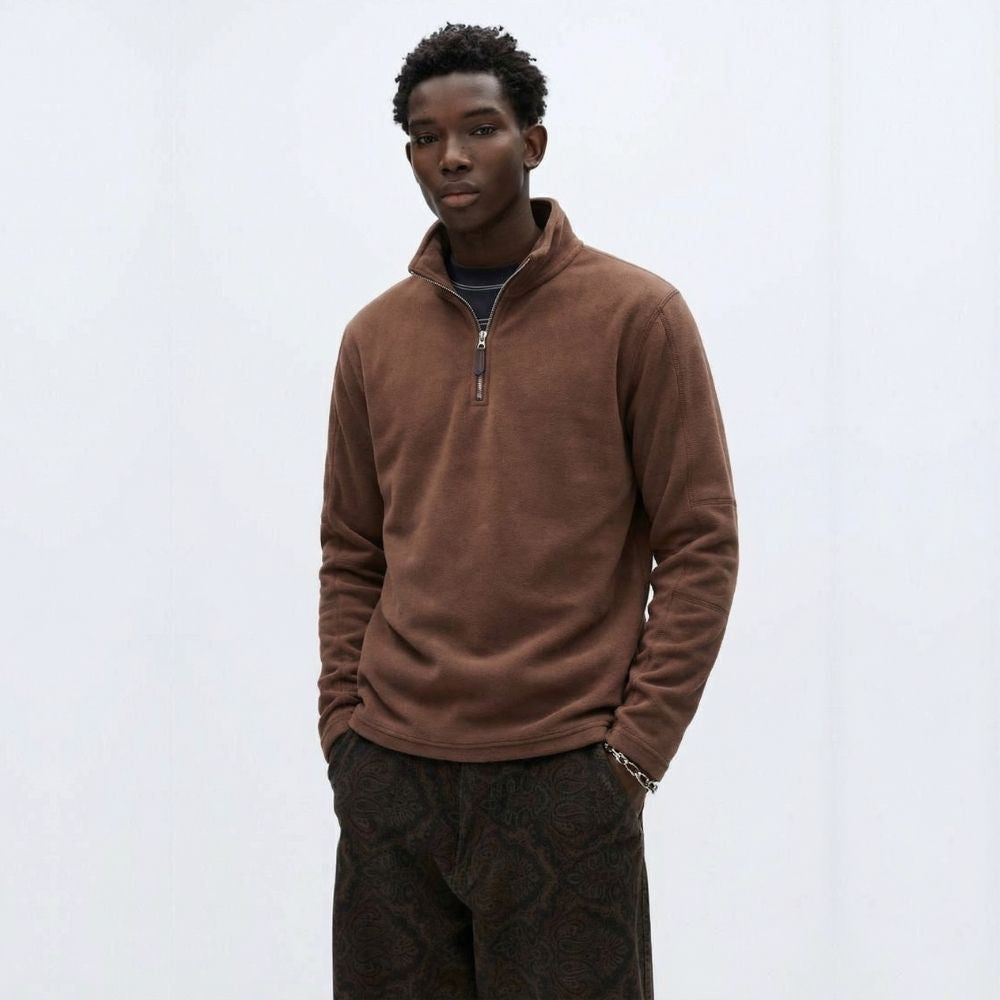 OLD FLEECE ― ZIP QUARTER