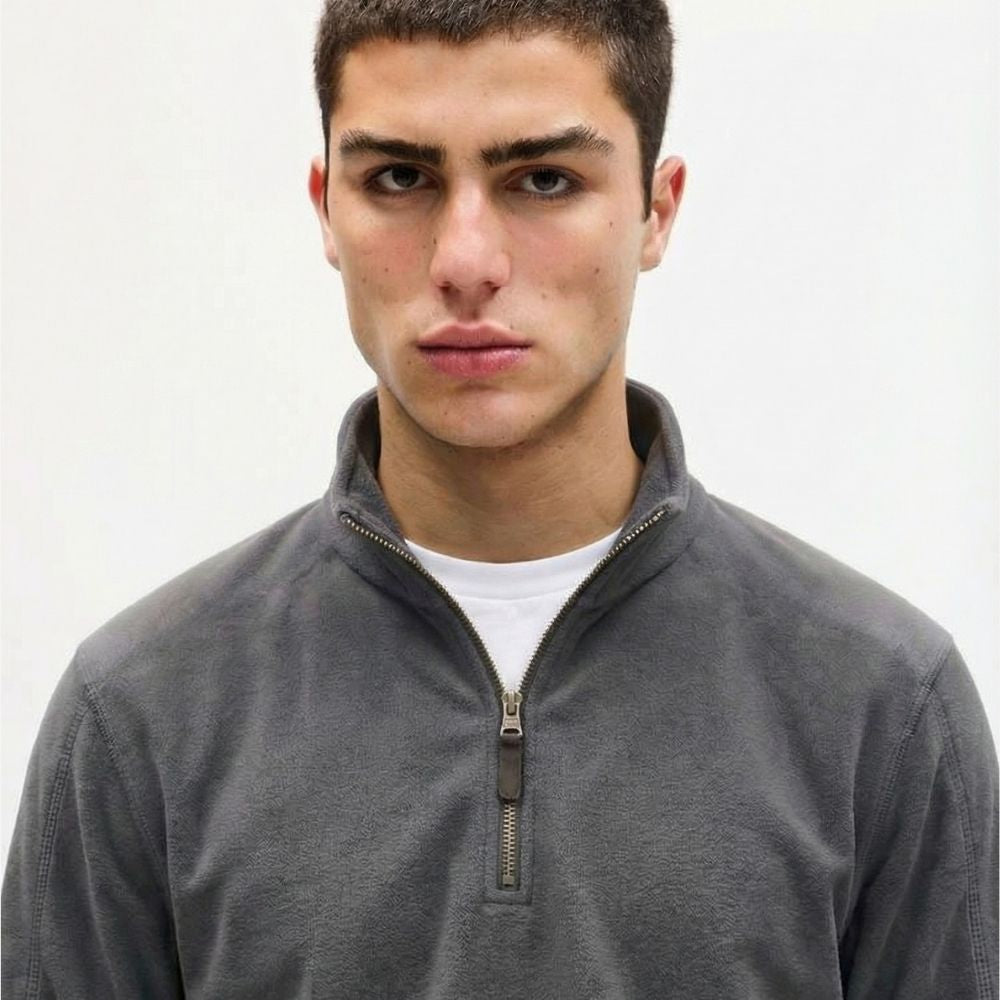 OLD FLEECE ― ZIP QUARTER