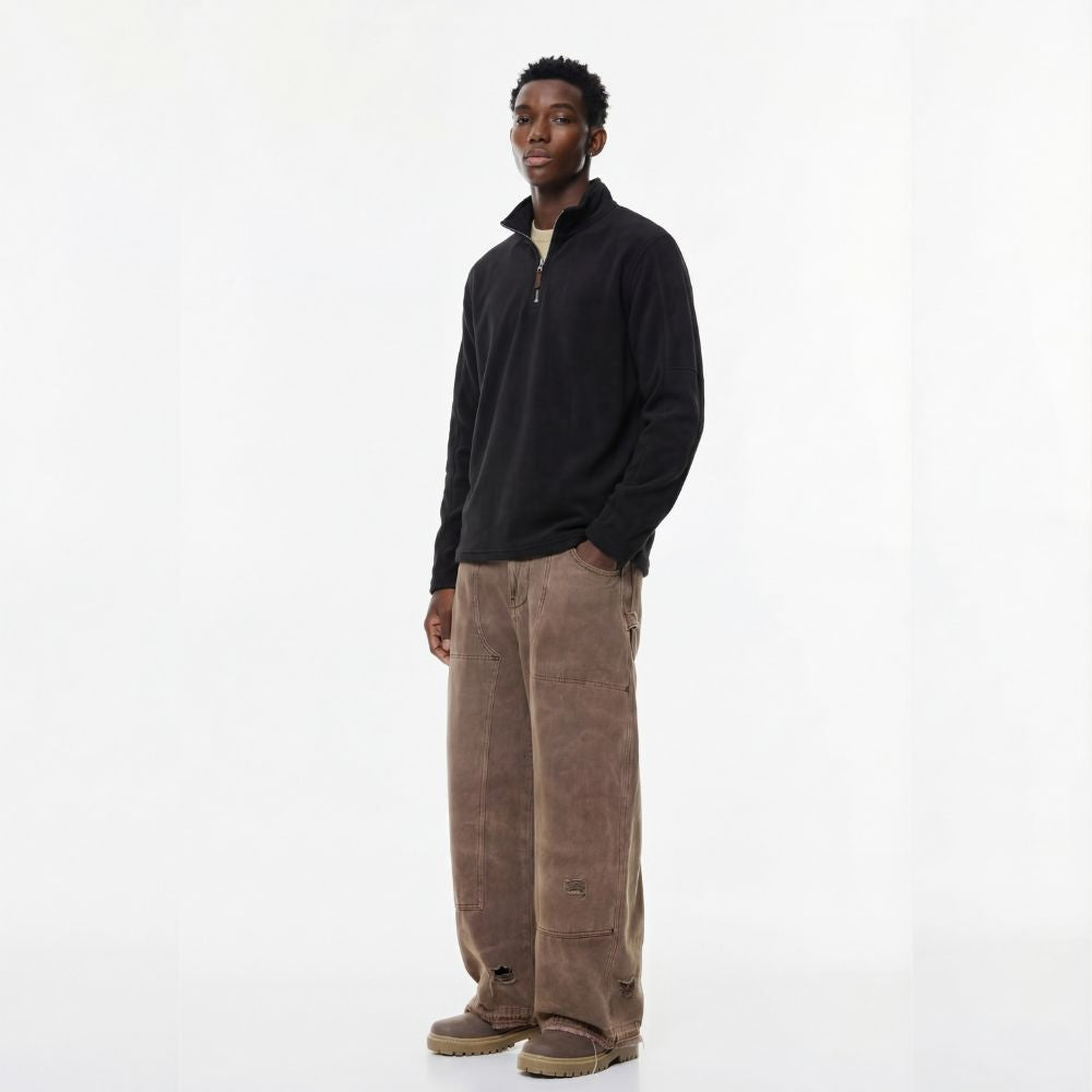 OLD FLEECE ― ZIP QUARTER