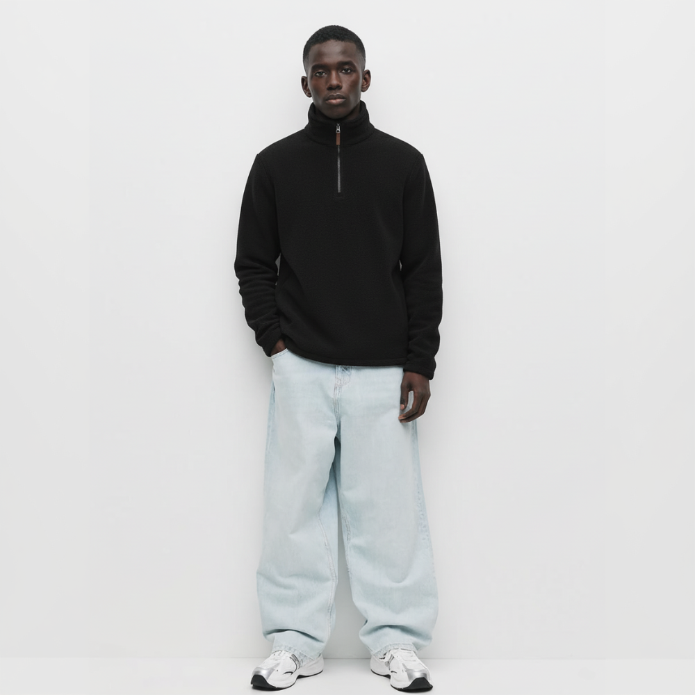 OLD FLEECE ― QUARTER ZIP