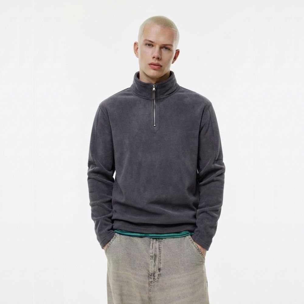 OLD FLEECE ― ZIP QUARTER