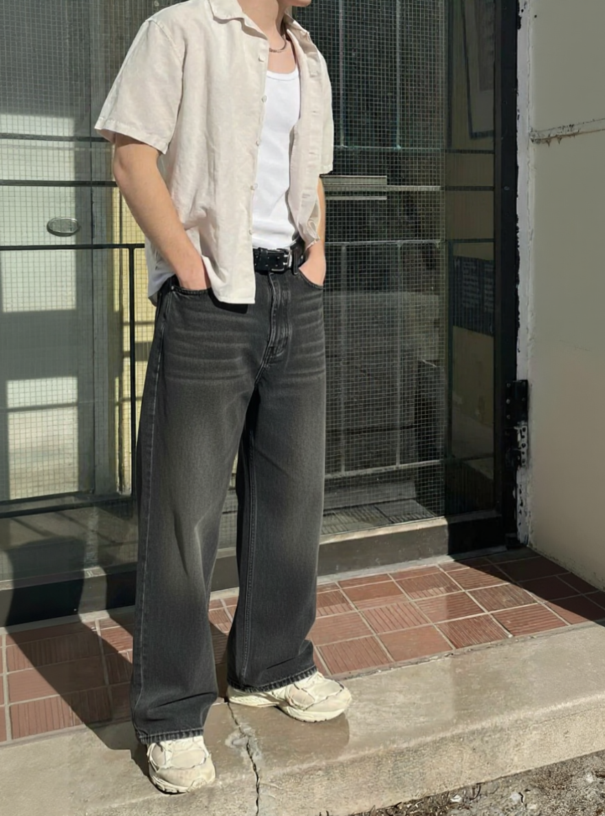 Baggy Jeans - Black