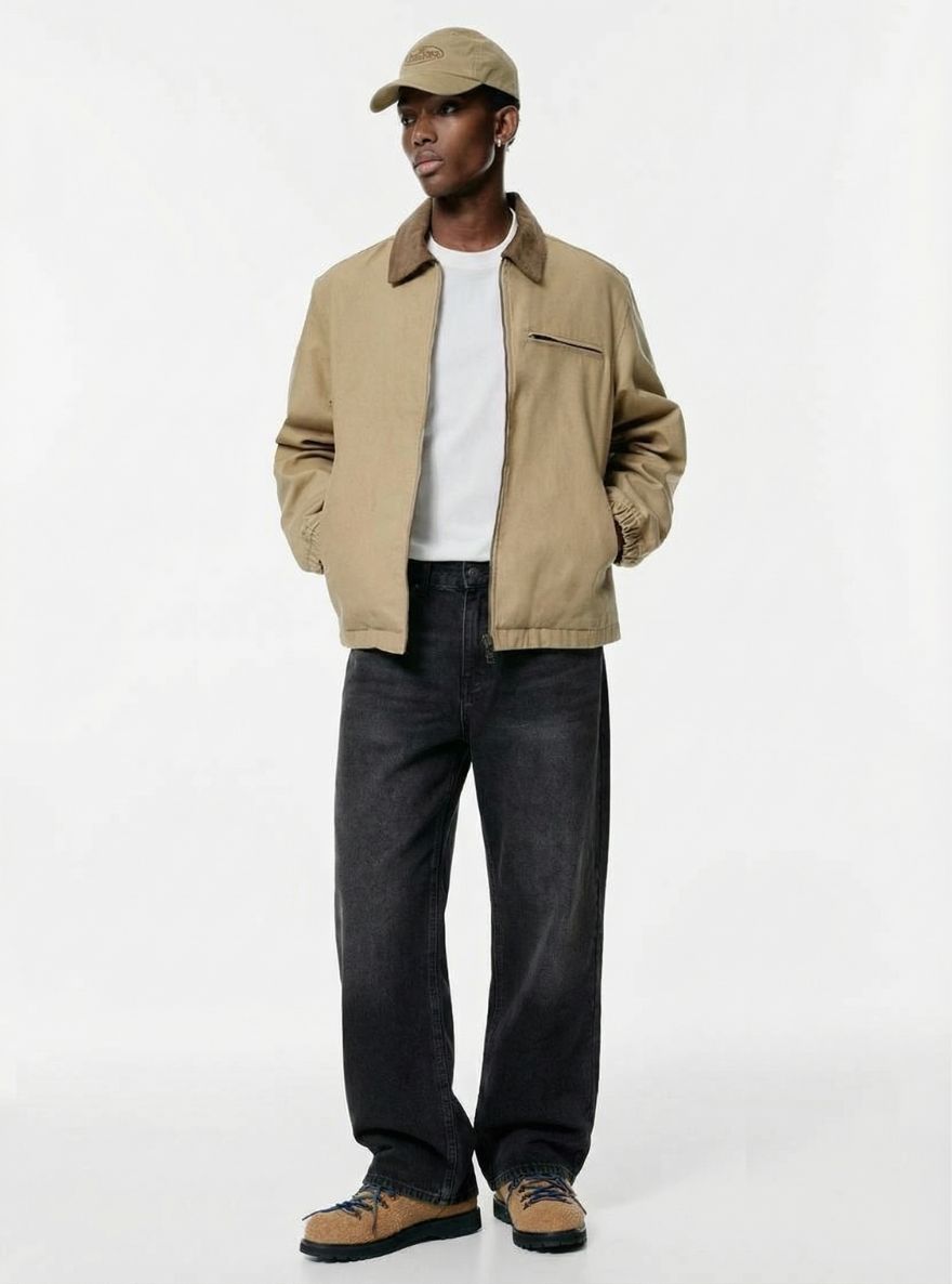 Baggy Jeans - Solid Black