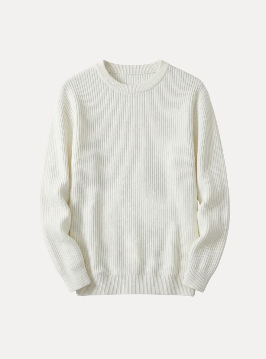 Saint-Ribbed Knited Sweatshirt