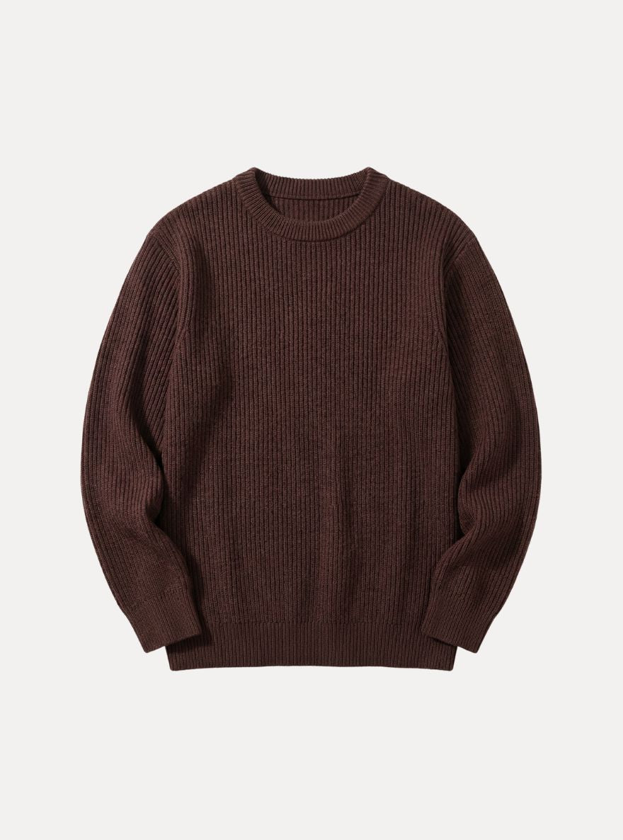Saint-Ribbed Knited Sweatshirt