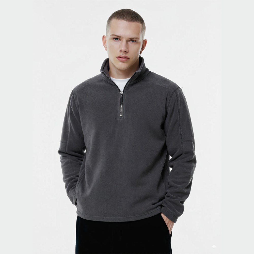OLD FLEECE ― QUARTER ZIP